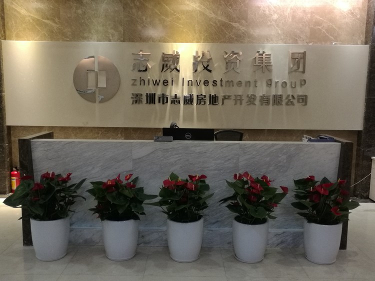 深圳市志威投资集团与四季缤纷园林达成办公室绿植租赁合作